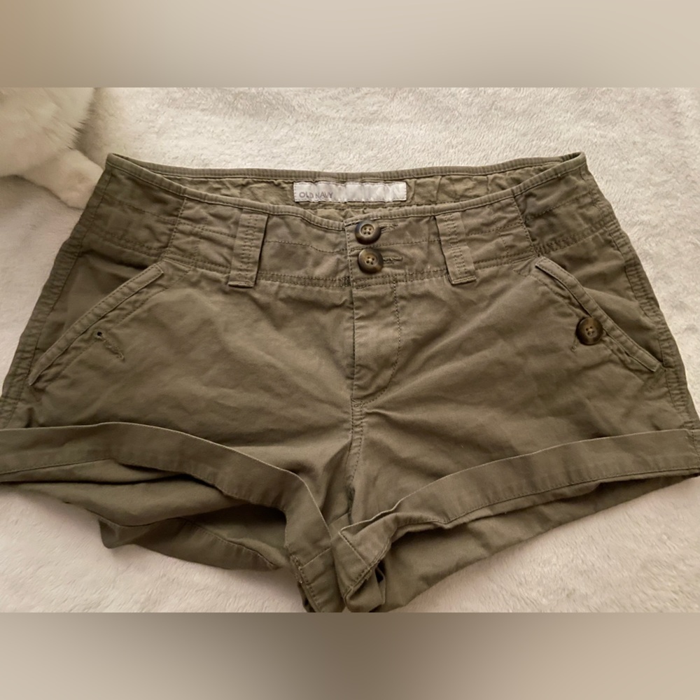 COPY - Vintage Old Navy Green Cargo Shorts (Size Small/4)